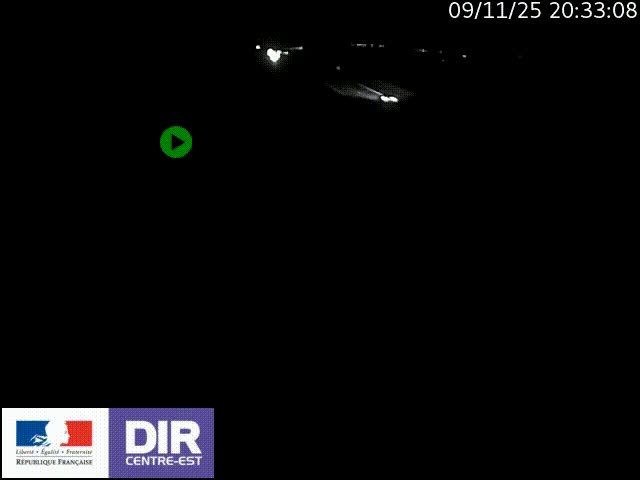 <h2>Webcam sur le contournement de Valence, sur la Nationale 7, à la jonction avec la N532, caméra orientée vers Grenoble</h2>