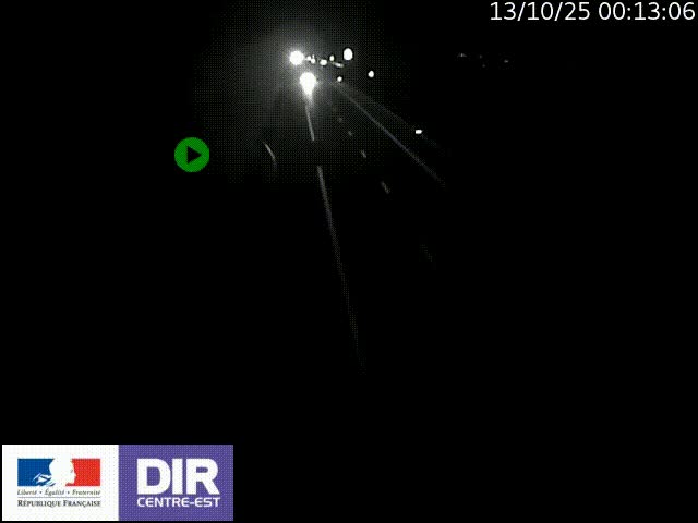 <h2>Webcam sur le contournement de Valence, sur la Nationale 7, à la jonction avec la N532, caméra orientée vers Grenoble</h2>