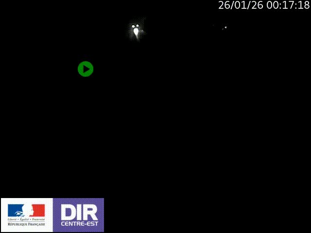 <h2>Webcam sur le contournement de Valence, sur la Nationale 7, à la jonction avec la N532, caméra orientée vers Grenoble</h2>
