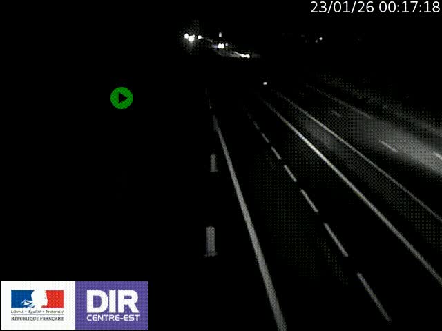 <h2>Webcam sur le contournement de Valence, sur la Nationale 7, à la jonction avec la N532, caméra orientée vers Grenoble</h2>