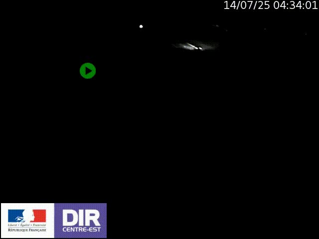 <h2>Webcam sur le contournement de Valence, sur la Nationale 7, à la jonction avec la N532, caméra orientée vers Grenoble</h2>