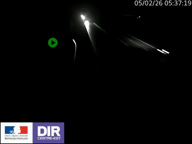 <h2>Webcam sur le contournement de Valence, sur la Nationale 7, à la jonction avec la N532, caméra orientée vers Grenoble</h2>