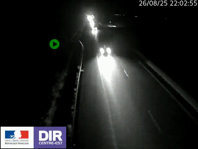 <h2>Webcam sur le contournement de Valence, sur la Nationale 7, à la jonction avec la N532, caméra orientée vers Grenoble</h2>