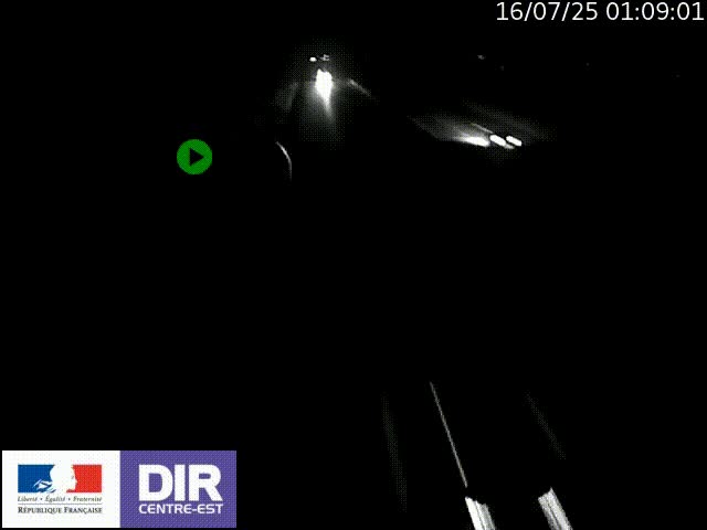 <h2>Webcam sur le contournement de Valence, sur la Nationale 7, à la jonction avec la N532, caméra orientée vers Grenoble</h2>