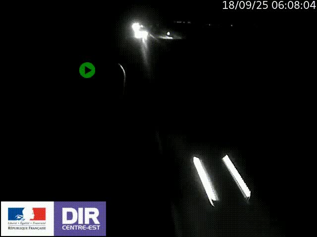 <h2>Webcam sur le contournement de Valence, sur la Nationale 7, à la jonction avec la N532, caméra orientée vers Grenoble</h2>