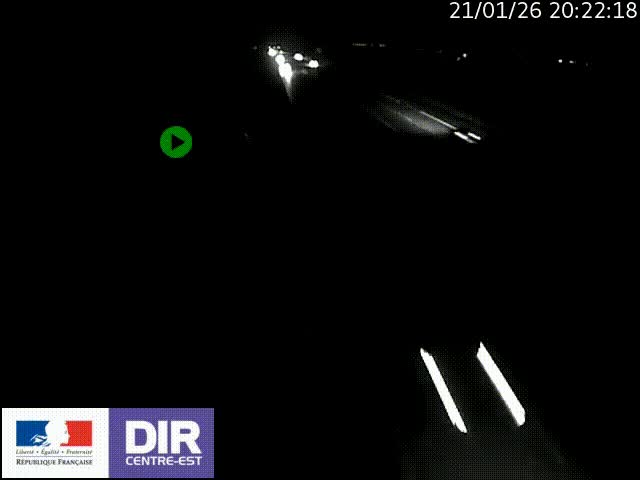 <h2>Webcam sur le contournement de Valence, sur la Nationale 7, à la jonction avec la N532, caméra orientée vers Grenoble</h2>