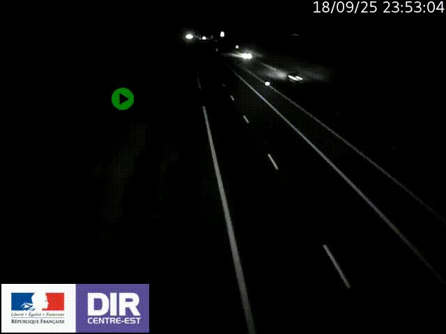 <h2>Webcam sur le contournement de Valence, sur la Nationale 7, à la jonction avec la N532, caméra orientée vers Grenoble</h2>