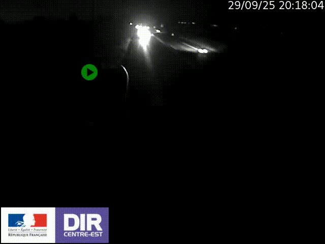 <h2>Webcam sur le contournement de Valence, sur la Nationale 7, à la jonction avec la N532, caméra orientée vers Grenoble</h2>