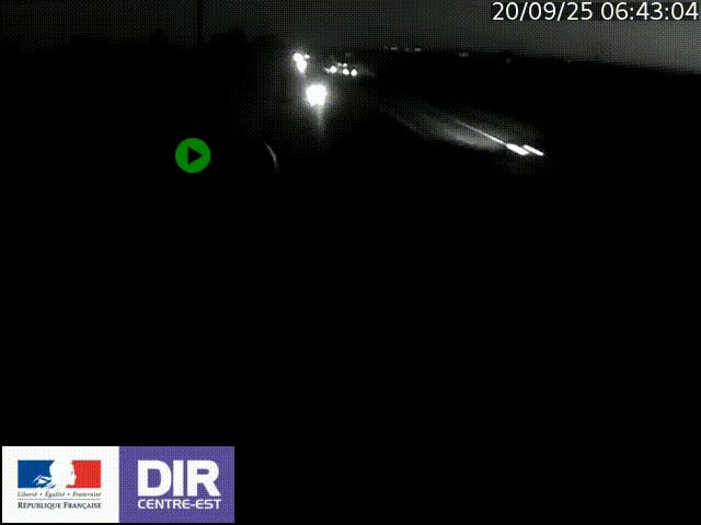 <h2>Webcam sur le contournement de Valence, sur la Nationale 7, à la jonction avec la N532, caméra orientée vers Grenoble</h2>