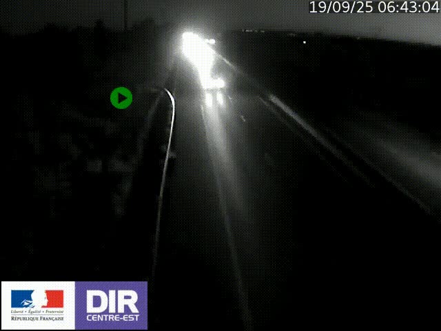 <h2>Webcam sur le contournement de Valence, sur la Nationale 7, à la jonction avec la N532, caméra orientée vers Grenoble</h2>
