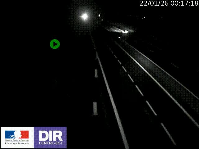 <h2>Webcam sur le contournement de Valence, sur la Nationale 7, à la jonction avec la N532, caméra orientée vers Grenoble</h2>