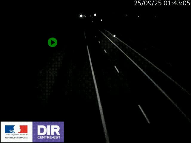 <h2>Webcam sur le contournement de Valence, sur la Nationale 7, à la jonction avec la N532, caméra orientée vers Grenoble</h2>