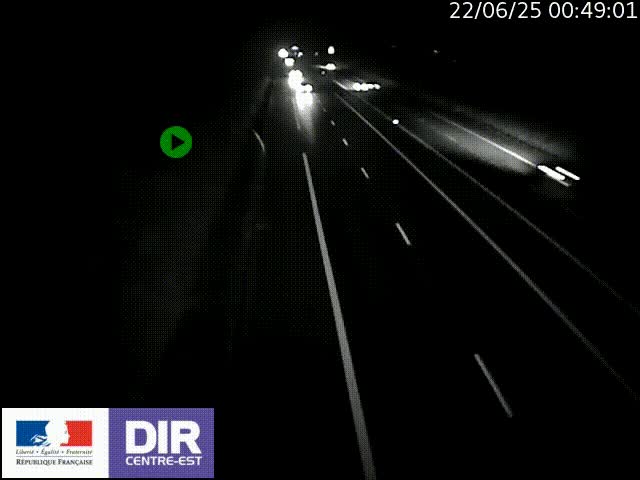 <h2>Webcam sur le contournement de Valence, sur la Nationale 7, à la jonction avec la N532, caméra orientée vers Grenoble</h2>