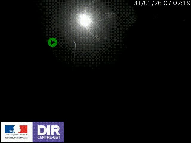 <h2>Webcam sur le contournement de Valence, sur la Nationale 7, à la jonction avec la N532, caméra orientée vers Grenoble</h2>