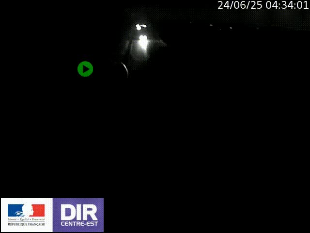 <h2>Webcam sur le contournement de Valence, sur la Nationale 7, à la jonction avec la N532, caméra orientée vers Grenoble</h2>