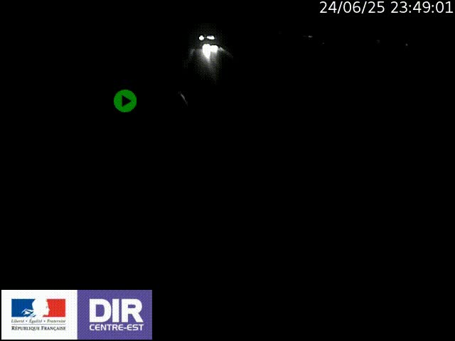 <h2>Webcam sur le contournement de Valence, sur la Nationale 7, à la jonction avec la N532, caméra orientée vers Grenoble</h2>