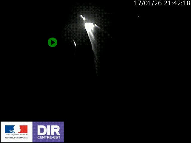 <h2>Webcam sur le contournement de Valence, sur la Nationale 7, à la jonction avec la N532, caméra orientée vers Grenoble</h2>