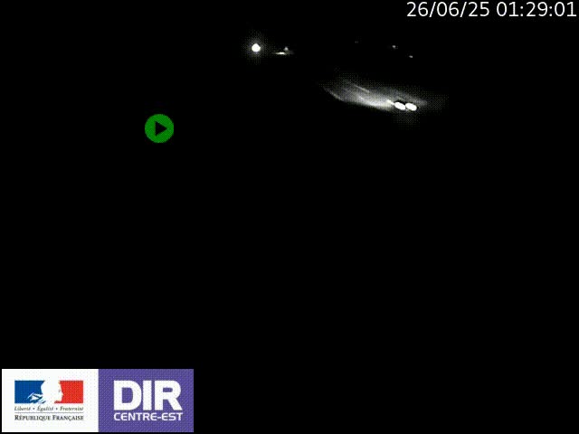 <h2>Webcam sur le contournement de Valence, sur la Nationale 7, à la jonction avec la N532, caméra orientée vers Grenoble</h2>