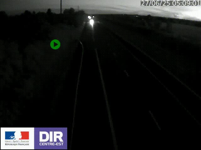 <h2>Webcam sur le contournement de Valence, sur la Nationale 7, à la jonction avec la N532, caméra orientée vers Grenoble</h2>