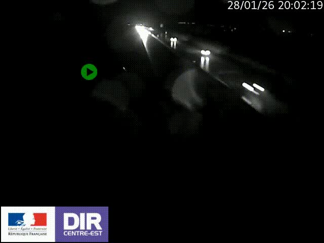 <h2>Webcam sur le contournement de Valence, sur la Nationale 7, à la jonction avec la N532, caméra orientée vers Grenoble</h2>