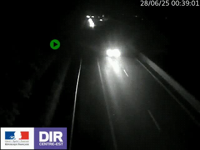 <h2>Webcam sur le contournement de Valence, sur la Nationale 7, à la jonction avec la N532, caméra orientée vers Grenoble</h2>