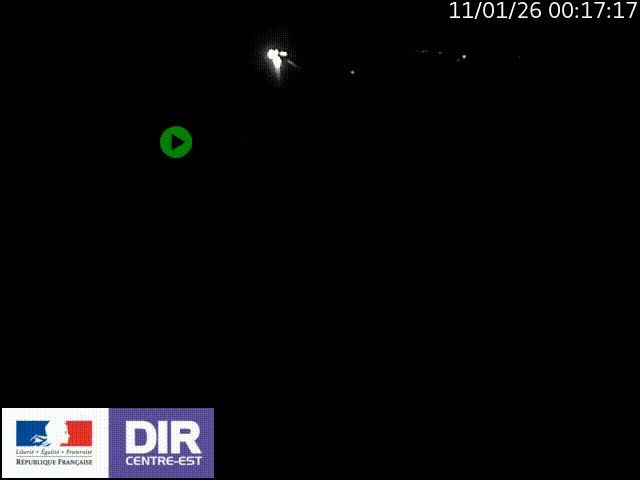 <h2>Webcam sur le contournement de Valence, sur la Nationale 7, à la jonction avec la N532, caméra orientée vers Grenoble</h2>