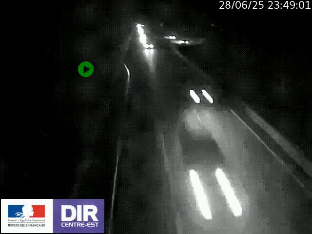 <h2>Webcam sur le contournement de Valence, sur la Nationale 7, à la jonction avec la N532, caméra orientée vers Grenoble</h2>