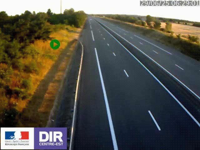 <h2>Webcam sur le contournement de Valence, sur la Nationale 7, à la jonction avec la N532, caméra orientée vers Grenoble</h2>