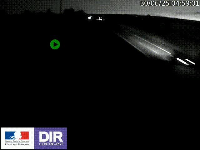 <h2>Webcam sur le contournement de Valence, sur la Nationale 7, à la jonction avec la N532, caméra orientée vers Grenoble</h2>