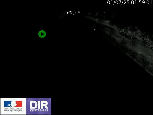 <h2>Webcam sur le contournement de Valence, sur la Nationale 7, à la jonction avec la N532, caméra orientée vers Grenoble</h2>