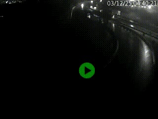 Caméra autoroute à la jonction entre l'A7 et la D301 (Boulevard urbain Sud de Lyon) à Feyzin, au sud de Lyon. Vue orientée vers Mions