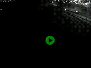 <h2>Caméra autoroute à la jonction entre l'A7 et la D301 (Boulevard urbain Sud de Lyon) à Feyzin, au sud de Lyon. Vue orientée vers Mions</h2>