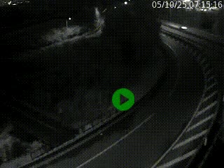 <h2>Caméra autoroute à la jonction entre l'A7 et la D301 (Boulevard urbain Sud de Lyon) à Feyzin, au sud de Lyon. Vue orientée vers Mions</h2>
