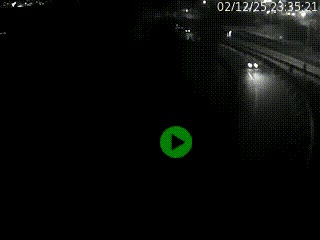 <h2>Caméra autoroute à la jonction entre l'A7 et la D301 (Boulevard urbain Sud de Lyon) à Feyzin, au sud de Lyon. Vue orientée vers Mions</h2>