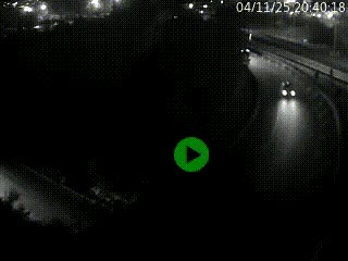 <h2>Caméra autoroute à la jonction entre l'A7 et la D301 (Boulevard urbain Sud de Lyon) à Feyzin, au sud de Lyon. Vue orientée vers Mions</h2>