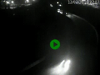 <h2>Caméra autoroute à la jonction entre l'A7 et la D301 (Boulevard urbain Sud de Lyon) à Feyzin, au sud de Lyon. Vue orientée vers Mions</h2>