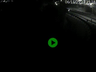 <h2>Caméra autoroute à la jonction entre l'A7 et la D301 (Boulevard urbain Sud de Lyon) à Feyzin, au sud de Lyon. Vue orientée vers Mions</h2>