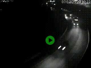 <h2>Caméra autoroute à la jonction entre l'A7 et la D301 (Boulevard urbain Sud de Lyon) à Feyzin, au sud de Lyon. Vue orientée vers Mions</h2>