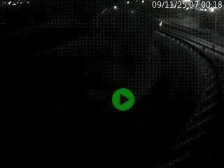 <h2>Caméra autoroute à la jonction entre l'A7 et la D301 (Boulevard urbain Sud de Lyon) à Feyzin, au sud de Lyon. Vue orientée vers Mions</h2>