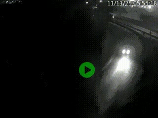 <h2>Caméra autoroute à la jonction entre l'A7 et la D301 (Boulevard urbain Sud de Lyon) à Feyzin, au sud de Lyon. Vue orientée vers Mions</h2>