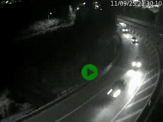 <h2>Caméra autoroute à la jonction entre l'A7 et la D301 (Boulevard urbain Sud de Lyon) à Feyzin, au sud de Lyon. Vue orientée vers Mions</h2>