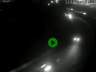 <h2>Caméra autoroute à la jonction entre l'A7 et la D301 (Boulevard urbain Sud de Lyon) à Feyzin, au sud de Lyon. Vue orientée vers Mions</h2>