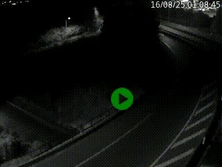 <h2>Caméra autoroute à la jonction entre l'A7 et la D301 (Boulevard urbain Sud de Lyon) à Feyzin, au sud de Lyon. Vue orientée vers Mions</h2>