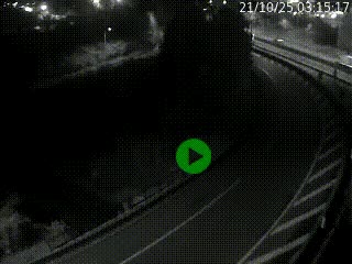 <h2>Caméra autoroute à la jonction entre l'A7 et la D301 (Boulevard urbain Sud de Lyon) à Feyzin, au sud de Lyon. Vue orientée vers Mions</h2>