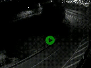 <h2>Caméra autoroute à la jonction entre l'A7 et la D301 (Boulevard urbain Sud de Lyon) à Feyzin, au sud de Lyon. Vue orientée vers Mions</h2>