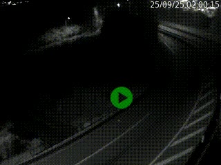 <h2>Caméra autoroute à la jonction entre l'A7 et la D301 (Boulevard urbain Sud de Lyon) à Feyzin, au sud de Lyon. Vue orientée vers Mions</h2>