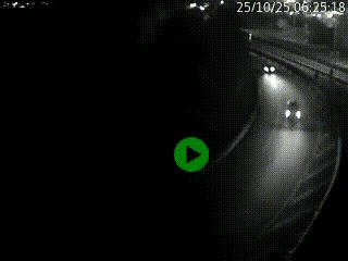 <h2>Caméra autoroute à la jonction entre l'A7 et la D301 (Boulevard urbain Sud de Lyon) à Feyzin, au sud de Lyon. Vue orientée vers Mions</h2>