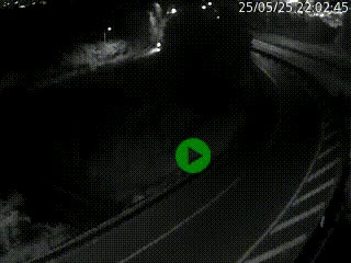 <h2>Caméra autoroute à la jonction entre l'A7 et la D301 (Boulevard urbain Sud de Lyon) à Feyzin, au sud de Lyon. Vue orientée vers Mions</h2>