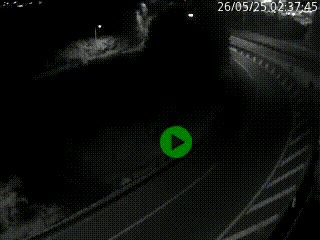 <h2>Caméra autoroute à la jonction entre l'A7 et la D301 (Boulevard urbain Sud de Lyon) à Feyzin, au sud de Lyon. Vue orientée vers Mions</h2>