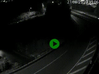 <h2>Caméra autoroute à la jonction entre l'A7 et la D301 (Boulevard urbain Sud de Lyon) à Feyzin, au sud de Lyon. Vue orientée vers Mions</h2>